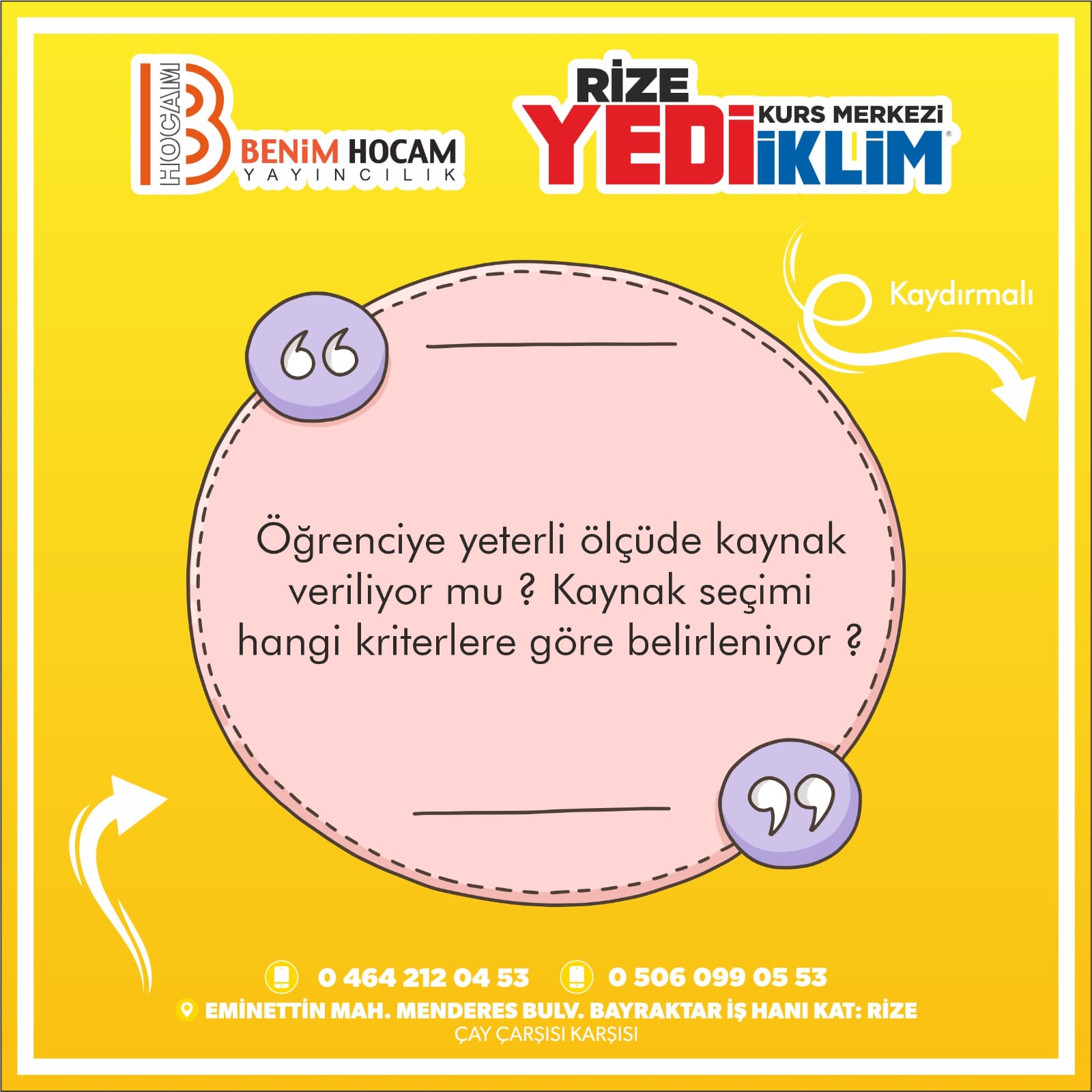 Rize Yediiklim Akademi